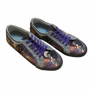 Disney Tim Burton The Nightmare Before Christmas Shoes Bradford Exchange 9.5